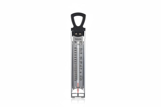 Taylor Candy & Deep Fry Thermometer, 100 to 400 F Degrees, Insulated Handle 5983N