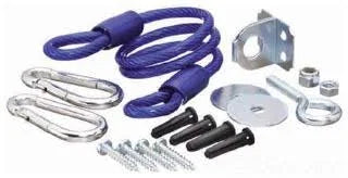 Dormont RDC36 Coiled Restraining Cable for 36" Gas Connector
