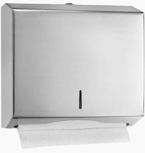 Alpine Industries ALP481 11-1/5 Inch Towel Dispenser with Lock Stainless Steel