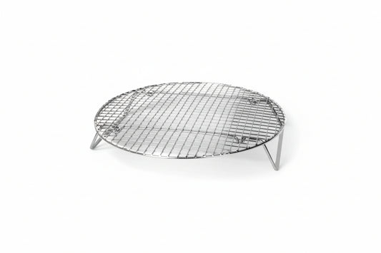 Thunder Group 17 3/4" ROUND STEAMER, CHROME PLATED SLRACK1734