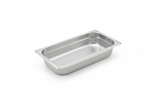 Winco SPJH-302 - Anti-Jam Steam Pan, 22 Gauge Stainless Steel