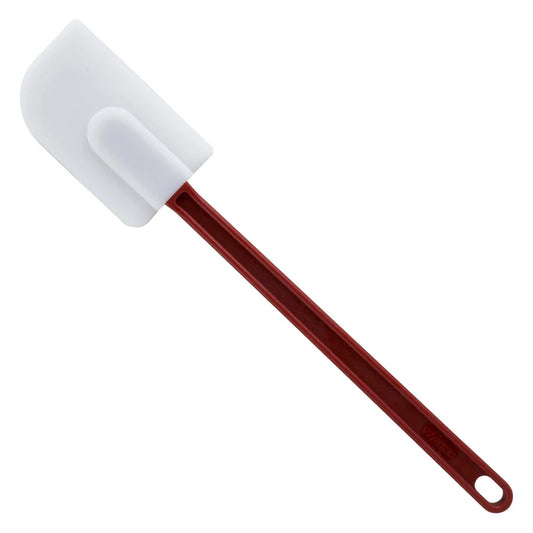 Winco Silicone Scraper, Flat Blade, Heat Resistant - 16" PSD-16