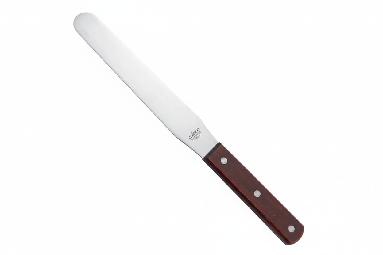 Winco Bakery Spatula, Wooden Handle - 7-7/8" x 1-1/4" TNS-7