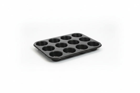 Winco 12-Cup Non-Stick Muffin Pan - 3 oz AMF-12NS